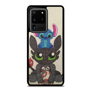 TOOTHLESS AND STITCH Samsung Galaxy S20 Ultra Case Cover