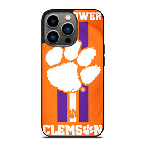 CLEMSON TIGERS PAW iPhone 13 Pro Case Cover