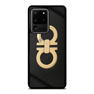 SALVATORE FERRAGAMO GOLD LOGO Samsung Galaxy S20 Ultra Case Cover