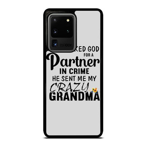 PARTNER IN CRIME GRANDMA 1 Samsung Galaxy S20 Ultra Case Cover PARTNER IN CRIME GRANDMA 1 Samsung Galaxy S20 Ultra Case Cover