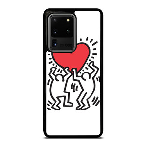 KEITH HARING LOVE 2 Samsung Galaxy S20 Ultra Case Cover KEITH HARING LOVE 2 Samsung Galaxy S20 Ultra Case Cover