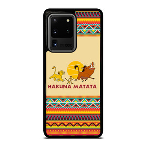 HAKUNA MATATA LION KING AZTEC 3 Samsung Galaxy S20 Ultra Case Cover