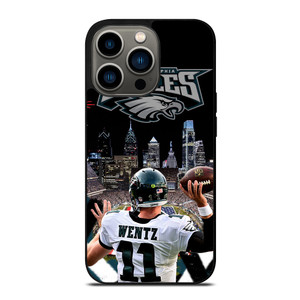CARSON WENTZ EAGLES 1 iPhone 13 Pro Case Cover CARSON WENTZ EAGLES 1 iPhone 13 Pro Case Cover