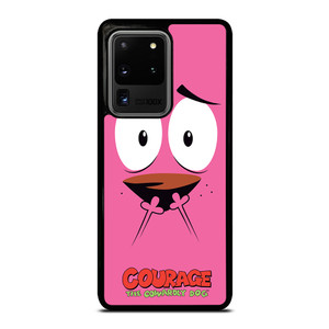COURAGE THE COWARDLY DOG FACE Samsung Galaxy S20 Ultra Case Cover COURAGE THE COWARDLY DOG FACE Samsung Galaxy S20 Ultra Case Cover