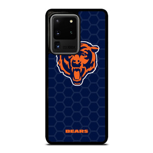 CHICAGO BEARS HEXAGON LOGO Samsung Galaxy S20 Ultra Case Cover CHICAGO BEARS HEXAGON LOGO Samsung Galaxy S20 Ultra Case Cover