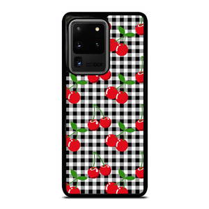 CHECKED CHERRY Samsung Galaxy S20 Ultra Case Cover CHECKED CHERRY Samsung Galaxy S20 Ultra Case Cover