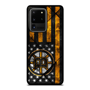 BOSTON BRUINS BLACK AND GOLD Samsung Galaxy S20 Ultra Case Cover