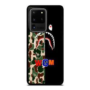 BAPE CAMO SHARK WGM Samsung Galaxy S20 Ultra Case Cover