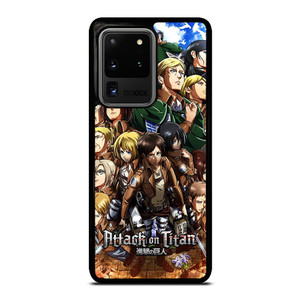 ATTACK ON TITAN CHARACTER Samsung Galaxy S20 Ultra Case Cover ATTACK ON TITAN CHARACTER Samsung Galaxy S20 Ultra Case Cover