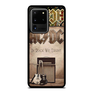 ACDC ROCK WE TRUST Samsung Galaxy S20 Ultra Case Cover ACDC ROCK WE TRUST Samsung Galaxy S20 Ultra Case Cover
