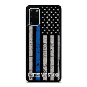 THIN BLUE LINE WE STAND Samsung Galaxy S20 Plus Case Cover