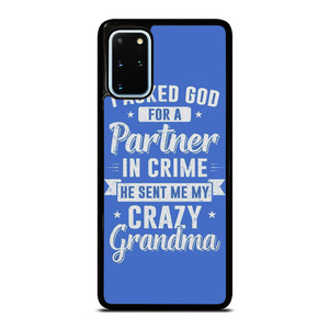 PARTNER IN CRIME GRANDMA 2 Samsung Galaxy S20 Plus Case Cover PARTNER IN CRIME GRANDMA 2 Samsung Galaxy S20 Plus Case Cover