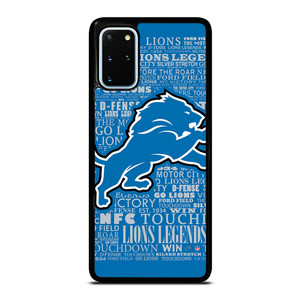 DETROIT LIONS QUOTE Samsung Galaxy S20 Plus Case Cover DETROIT LIONS QUOTE Samsung Galaxy S20 Plus Case Cover