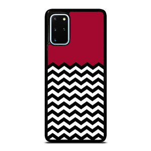 COLOR BLOCK DARK RED CHEVRON Samsung Galaxy S20 Plus Case Cover COLOR BLOCK DARK RED CHEVRON Samsung Galaxy S20 Plus Case Cover