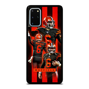 CLEVELAND BROWNS BAKER MAYFIELD 6 Samsung Galaxy S20 Plus Case Cover CLEVELAND BROWNS BAKER MAYFIELD 6 Samsung Galaxy S20 Plus Case Cover