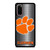 CLEMSON TIGERS METAL Samsung Galaxy S20 Case Cover
