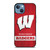 WISCONSIN BADGERS 3 iPhone 13 Case Cover