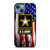 US ARMY AMERICAN LOGO iPhone 13 Case Cover