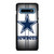 DALLAS COWBOYS SILVER METAL Samsung Galaxy S10 Plus Case Cover