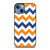 RILEY BLAKE ORANGE AND BLUE STRIPE iPhone 13 Case Cover