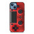 PS4 CONTROLLER PLAYSTATION RED iPhone 13 Case Cover