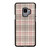 PLAID BROWN 2 Samsung Galaxy S9 Case Cover
