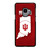 HOOSIER STATE OF MIND INDIANA BASKETBALL LOGO Samsung Galaxy S9 Case Cover