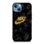 NIKE GOLD FLOWER iPhone 13 Case Cover