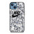 NIKE DIAMOND COLLAGE iPhone 13 Case Cover