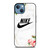 NIKE DAZZLE FLOWER iPhone 13 Case Cover