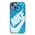 NIKE BLUE DASHING iPhone 13 Case Cover NIKE BLUE DASHING iPhone 13 Case Cover