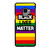 BLACK LIVES MATTER RAINBOW Samsung Galaxy S9 Case Cover