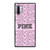 VICTORIA'S SECRET PINK LOGO PATTERN Samsung Galaxy Note 10 Plus Case Cover