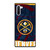 DENVER NUGGETS ART Samsung Galaxy Note 10 Case Cover DENVER NUGGETS ART Samsung Galaxy Note 10 Case Cover