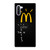 CACTUS JACK TRAVIS SCOTT MCDONALD'S METAL LOGO Samsung Galaxy Note 10 Case Cover