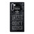 ADIDAS DON'T TOUCH MY PHONE Samsung Galaxy Note 10 Case Cover
