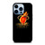 MIAMI HEAT FIRE LOGO iPhone 13 Pro Max Case Cover