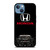 HONDA CAR 1 iPhone 13 Case Cover