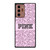 VICTORIA'S SECRET PINK LOGO PATTERN Samsung Galaxy Note 20 Ultra Case Cover