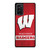 WISCONSIN BADGERS 3 Samsung Galaxy Note 20 Case Cover WISCONSIN BADGERS 3 Samsung Galaxy Note 20 Case Cover