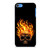 BIKER SKULL FLAMING iPod Touch 7 Case Cover