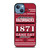 ARKANSAS RAZORBACKS 1871 iPhone 13 Case Cover