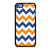 RILEY BLAKE ORANGE AND BLUE STRIPE iPod Touch 7 Case Cover