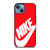 NIKE RED iPhone 13 Case Cover