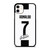 CRISTIANO RONALDO JERSEY 2 iPhone 11 Case Cover