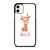 GIRAFFE HELLO iPhone 11 Case Cover GIRAFFE HELLO iPhone 11 Case Cover