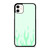 GREEN FLAME iPhone 11 Case Cover
