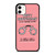 PARTNER IN CRIME 1 iPhone 11 Case Cover