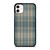PLAID GREY iPhone 11 Case Cover