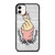 WOODEN CUTE HEART FINGER iPhone 11 Case Cover